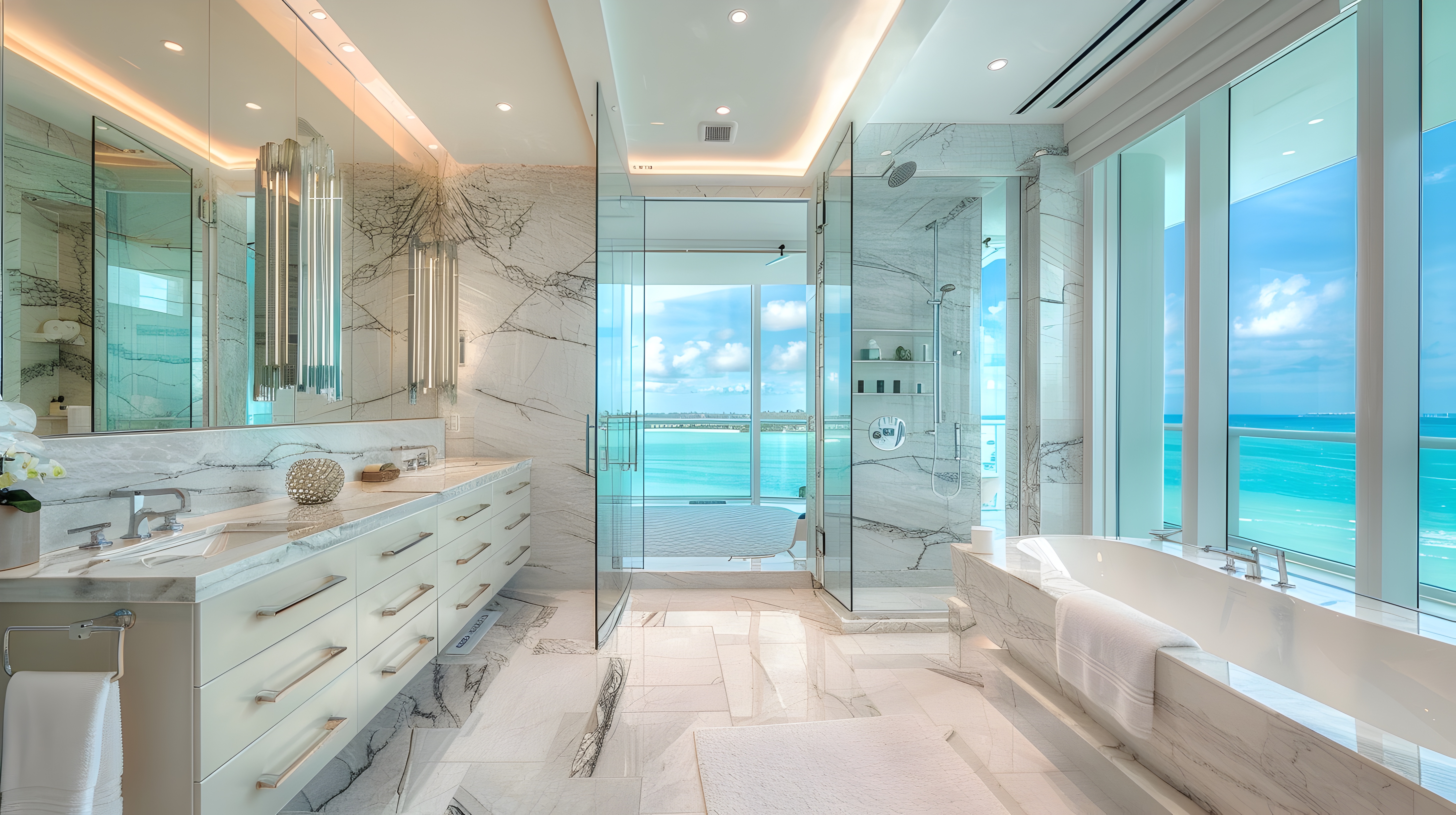 Coastal Blue Kitchen