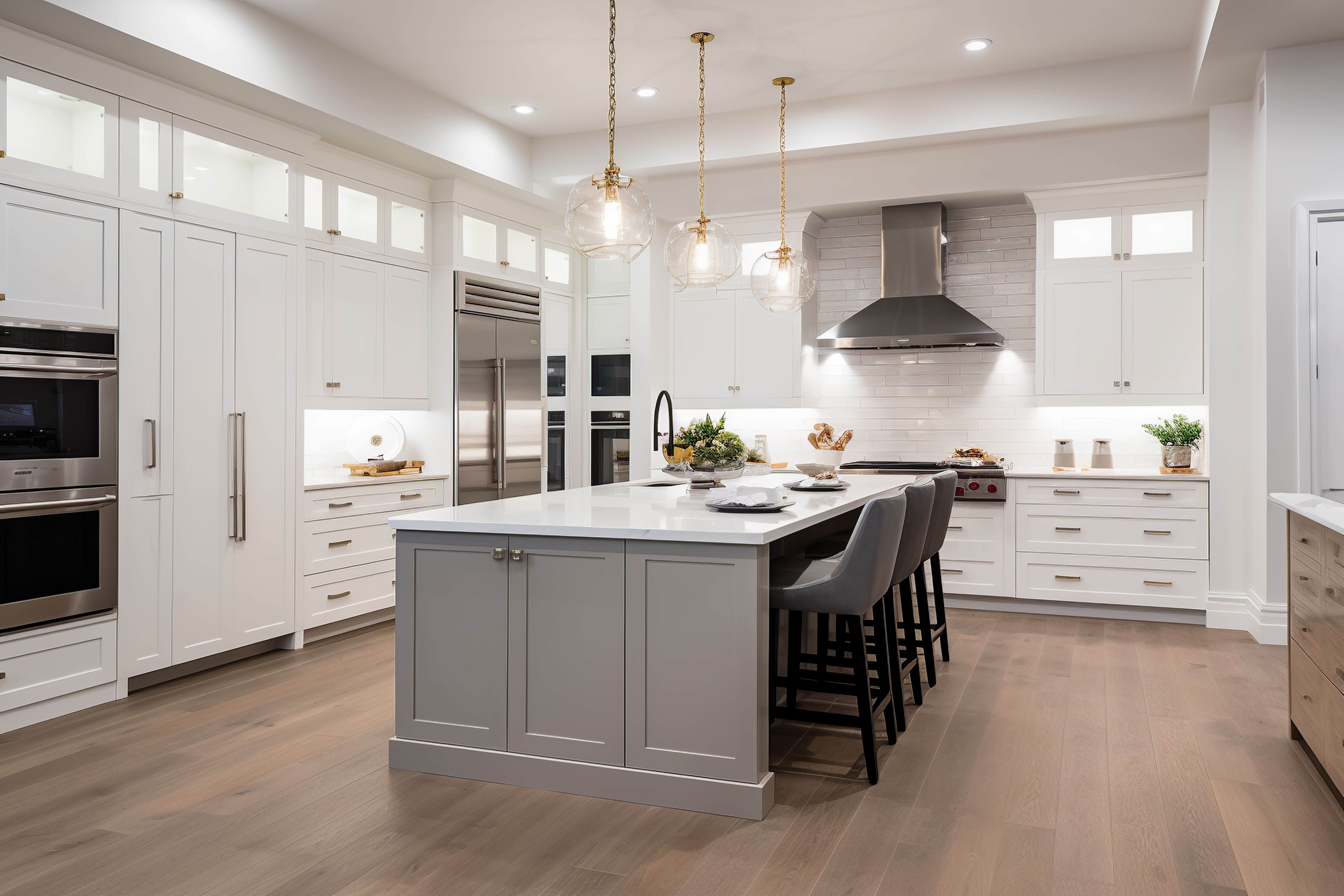 Coastal Blue Kitchen
